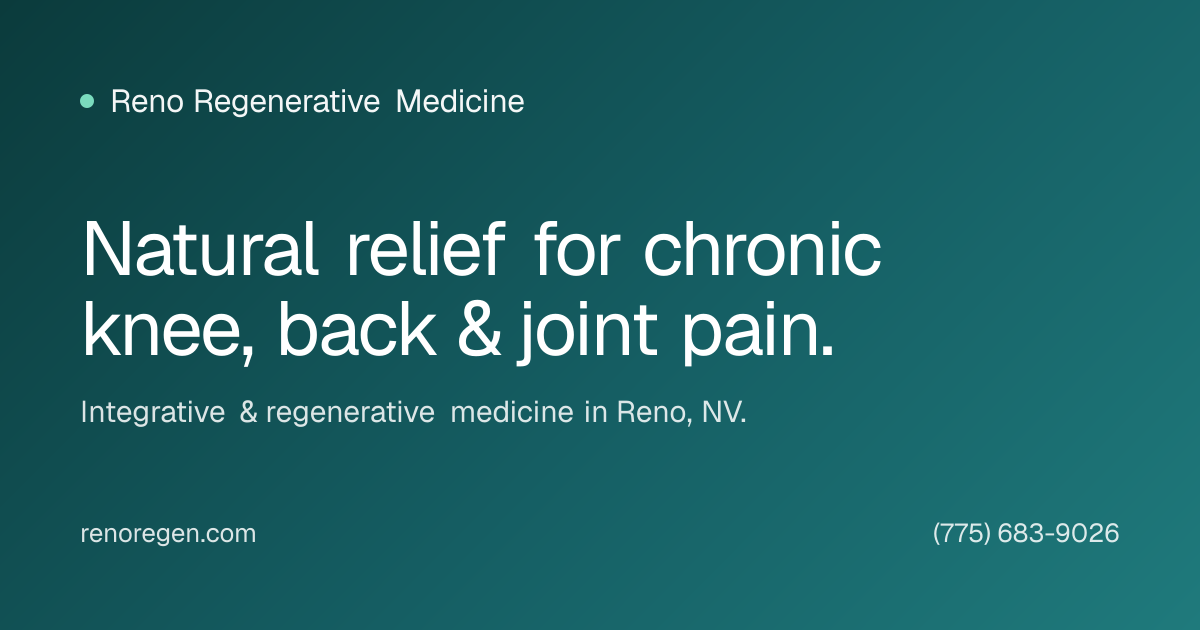 Clean, professional medical spa treatment room with neutral tones at Reno Regenerative Medicine | Knee, Back & Joint Pain Clinic in Reno